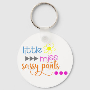 Lilla miss Sassy Byxor Nyckelring