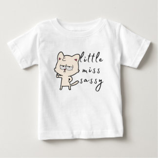 Lilla miss Sassy (tummen upp katt) T Shirt