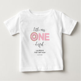Lilla Miss Underbar 1-årsdag  T Shirt