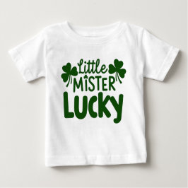 Lilla Mister Lucky - Söta Shamrockar T Shirt