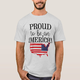 Lilla oberoende Fruktljus 4 juli stjärnor och slin T Shirt