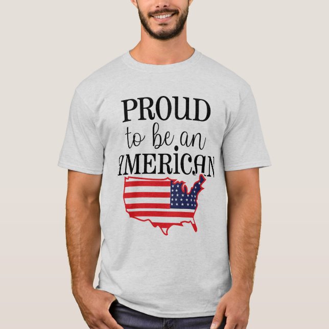 Lilla oberoende Fruktljus 4 juli stjärnor och slin T Shirt (Framsida)