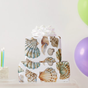 Lilla pärl havet ser dig snart flicka baby shower presentpapper