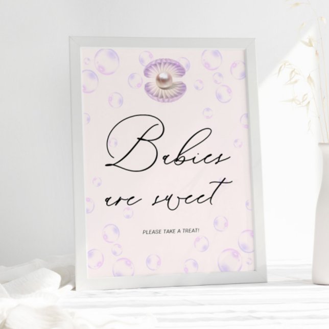 Lilla Pearl Spädbarn är sötbabyskor Poster (Skapare uppladdad)