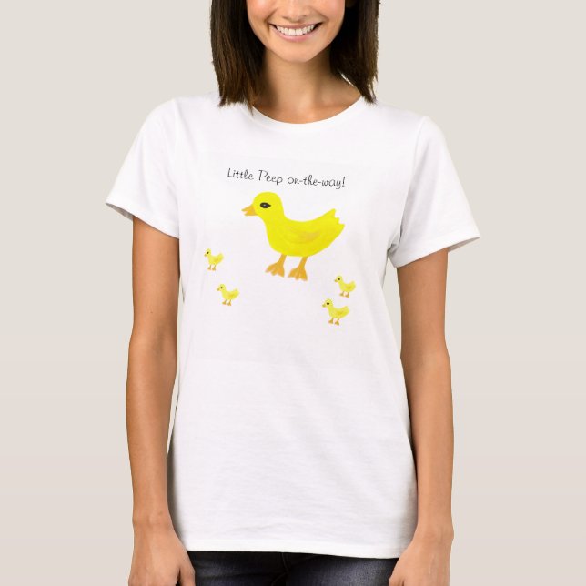 Lilla Peep på vägen Gult Baby Ducky Tröja (Framsida)