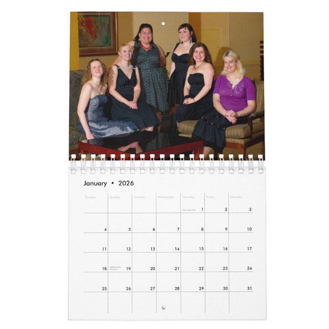 (Lilla) PHP-kvinnor 2010, Kalender (Jan 2026)
