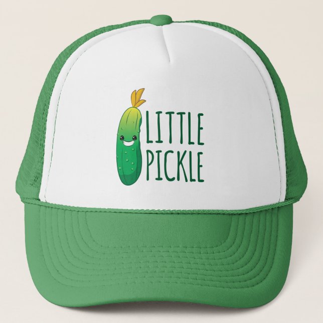 Lilla Pickle Cute Grönt Pickle Wassle Keps (Framsida)