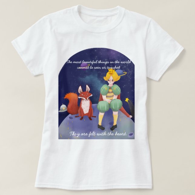 Lilla prins t shirt (Design framsida)