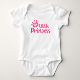Lilla prinsessan. Personalisera Baby Bodykostym T Shirt