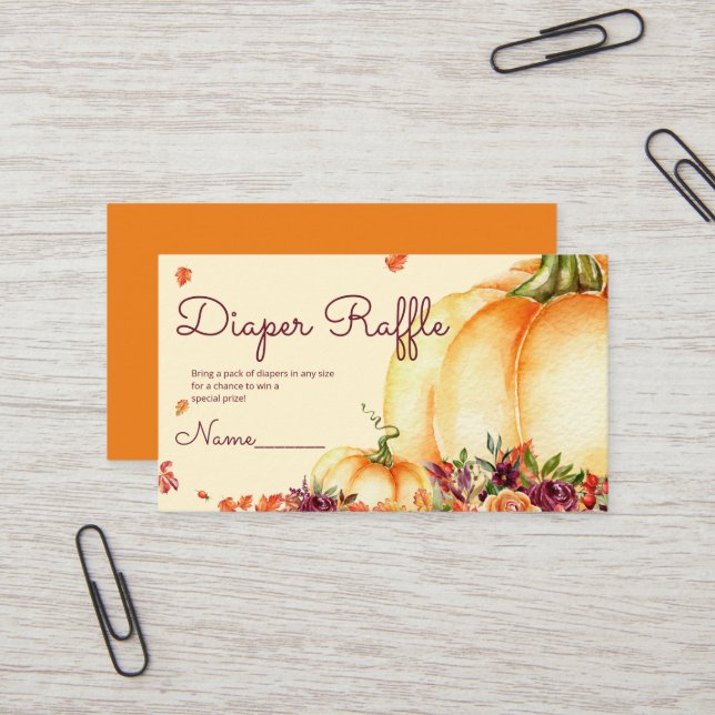 Lilla pumpa, daggregat i biljett (Fram/Back In Situ)