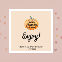 Lilla Pumpkin är på väg som Baby Shower