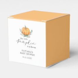 Lilla Pumpkin är på väg som Baby Shower Presentaskar