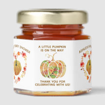 Lilla Pumpkin är på vägen till babyduschen