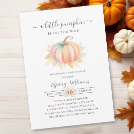 Lilla Pumpkin är på vägen till barnskabusen Inbjudningar