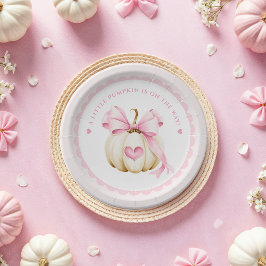 Lilla Pumpkin är på vägen till Rosa Pappra Tallrik