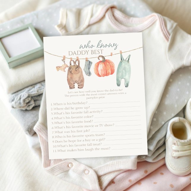 Lilla Pumpkin Boy Clothes som känner pappa Game (Skapare uppladdad)