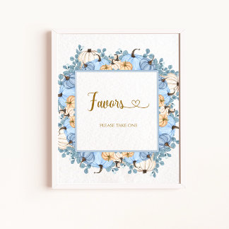 Lilla pumpkin Favors Poster