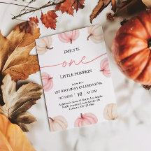 Lilla Pumpkin Turning en födelsedag