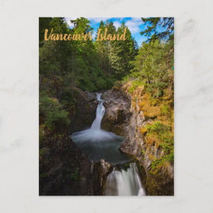 Lilla Qualicum Falls Vancouver Island Kanada Vykort