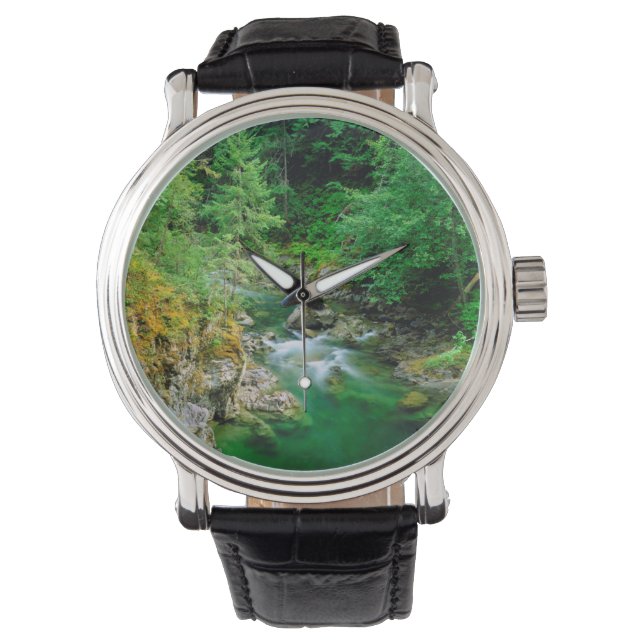 Lilla Qualicumfloden Armbandsur (Framsida)