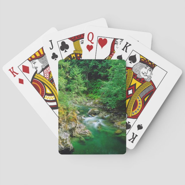 Lilla Qualicumfloden Casinokort (Baksidan)
