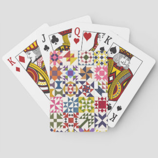 Lilla Quilt Blockerar uppspelningskort Casinokort