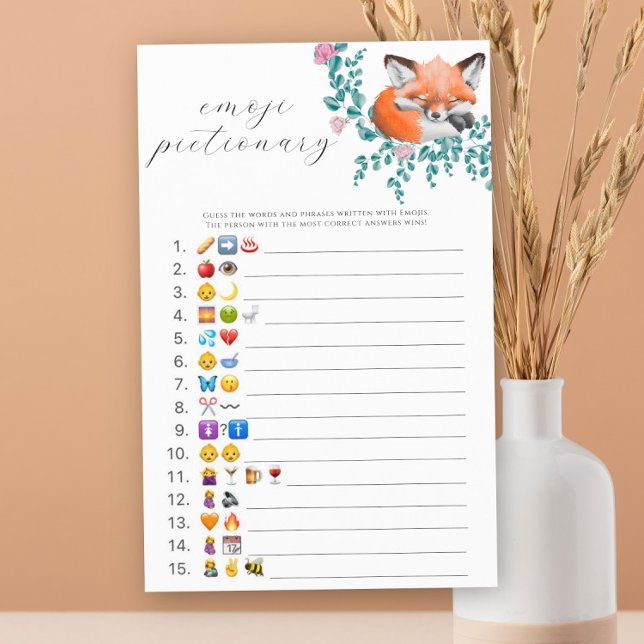 Lilla räv - Emoji-piktogramspel (Skapare uppladdad)