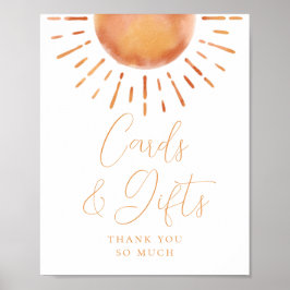Lilla Ray från Sunshine Baby Shower Cards & Gifts Poster
