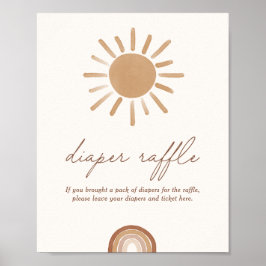Lilla Ray från Sunshine Baby Shower Diaper Raffle Poster