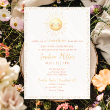 Lilla Ray från Sunshine Cute Whimsical Baby Shower