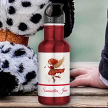 Lilla Red Fairy Fantasy Art