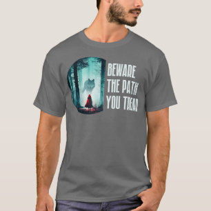 Lilla Red Riding Huva Brothers Grimm Fairy Ta T Shirt
