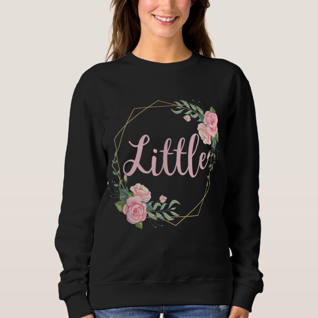 Lilla reveal sorority Sister Big Little Week Pred T Shirt (Framsida)
