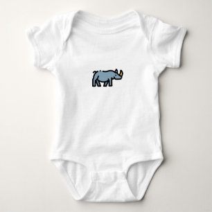Lilla Rhino T Shirt