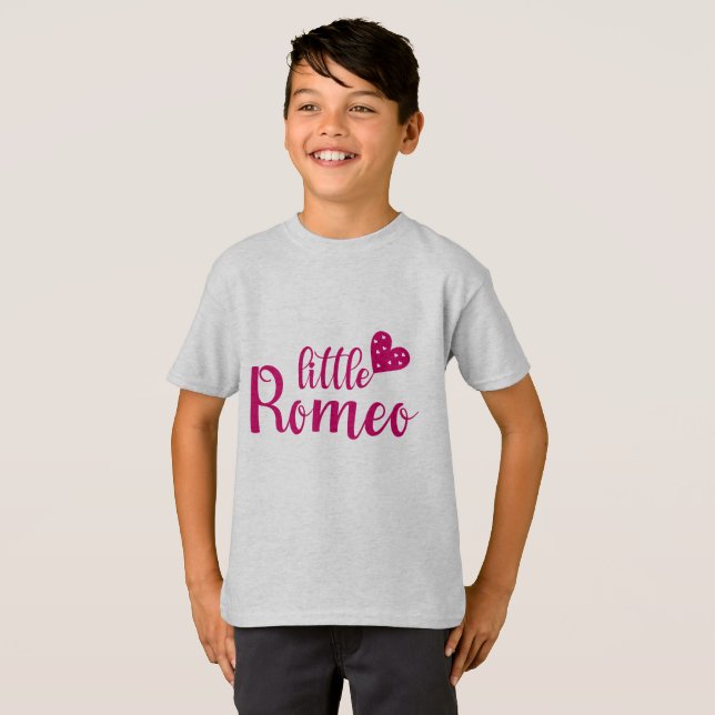 Lilla Romeo T Shirt (Hel framsida)