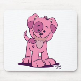 Lilla rosa Puppy mousserande Musmatta