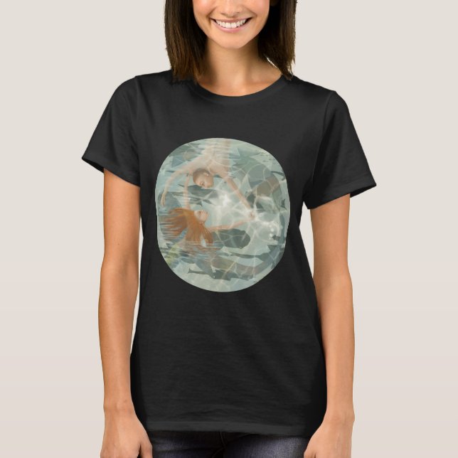 Lilla sjöjungfrun t shirt (Framsida)