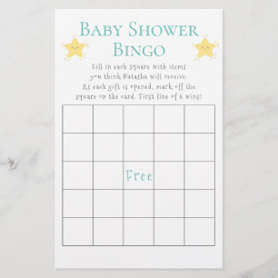 Lilla skugga för små stjärnor, babykläder, Bingo-s Flygblad