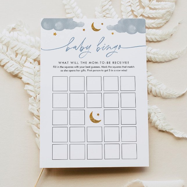 Lilla skugga för små stjärnor, babykläder, Bingo-s Inbjudningar (Skapare uppladdad)