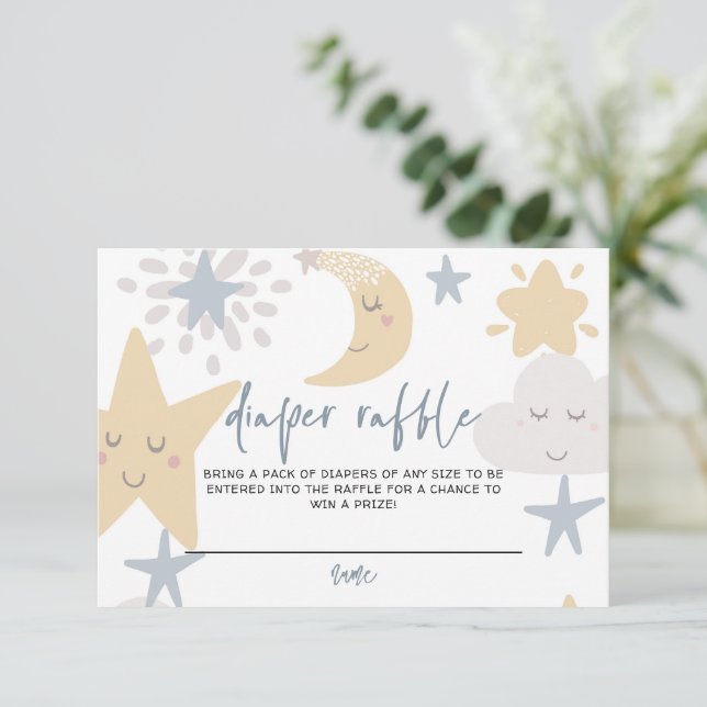 Lilla skugga - liten babystölskare - Raffle Tilläggskort (Stående Fram)