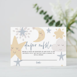 Lilla skugga - liten babystölskare - Raffle Tilläggskort