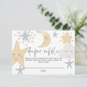 Lilla skugga - liten babystölskare - Raffle Tilläggskort