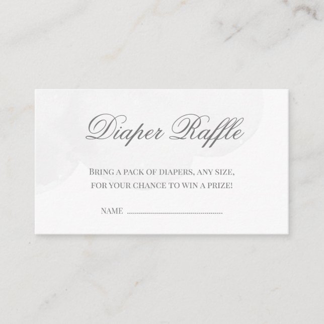 Lilla skugga - liten babystölskare - Raffle Tilläggskort (Framsida)