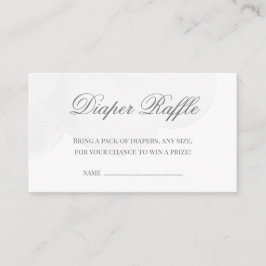 Lilla skugga - liten babystölskare - Raffle Tilläggskort