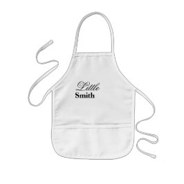 Lilla Smith Personligt Namn Barnförkläde