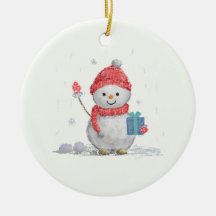 lilla snögubbe