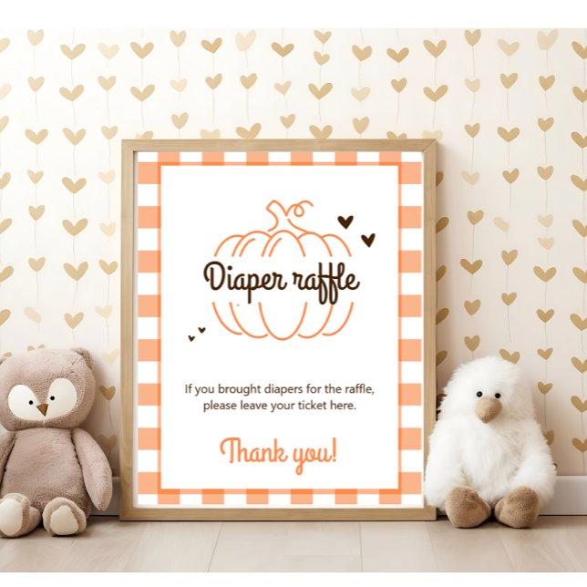 Lilla sötknaprigt babykläder Roligt Raffle Poster (Skapare uppladdad)