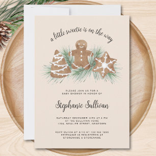 Lilla sötnos Gingerbabord, julklapp Inbjudningar