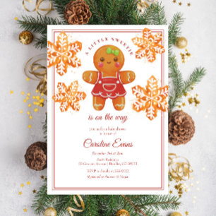 Lilla sötnos Gingerbabord, julklapp Inbjudningar
