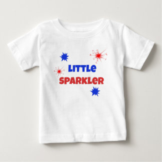 Lilla Sparkler 4:e juli Fireworks T Shirt